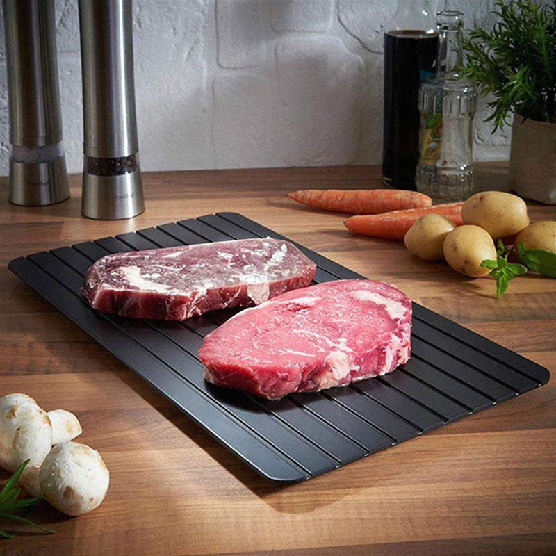 Rapid Thaw Defrosting Plate Board - KitchenGadgets
