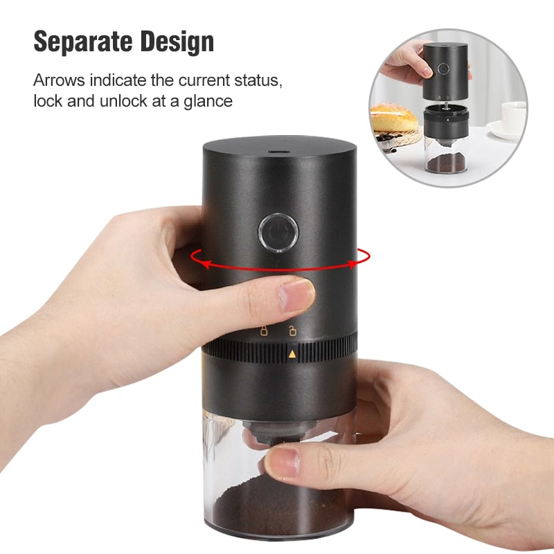 Portable Electric Coffee Grinder - KitchenGadgets