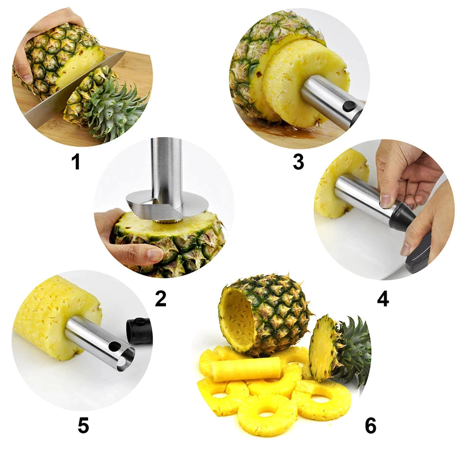Staineless Steel Pineapple Slicer - KitchenGadgets