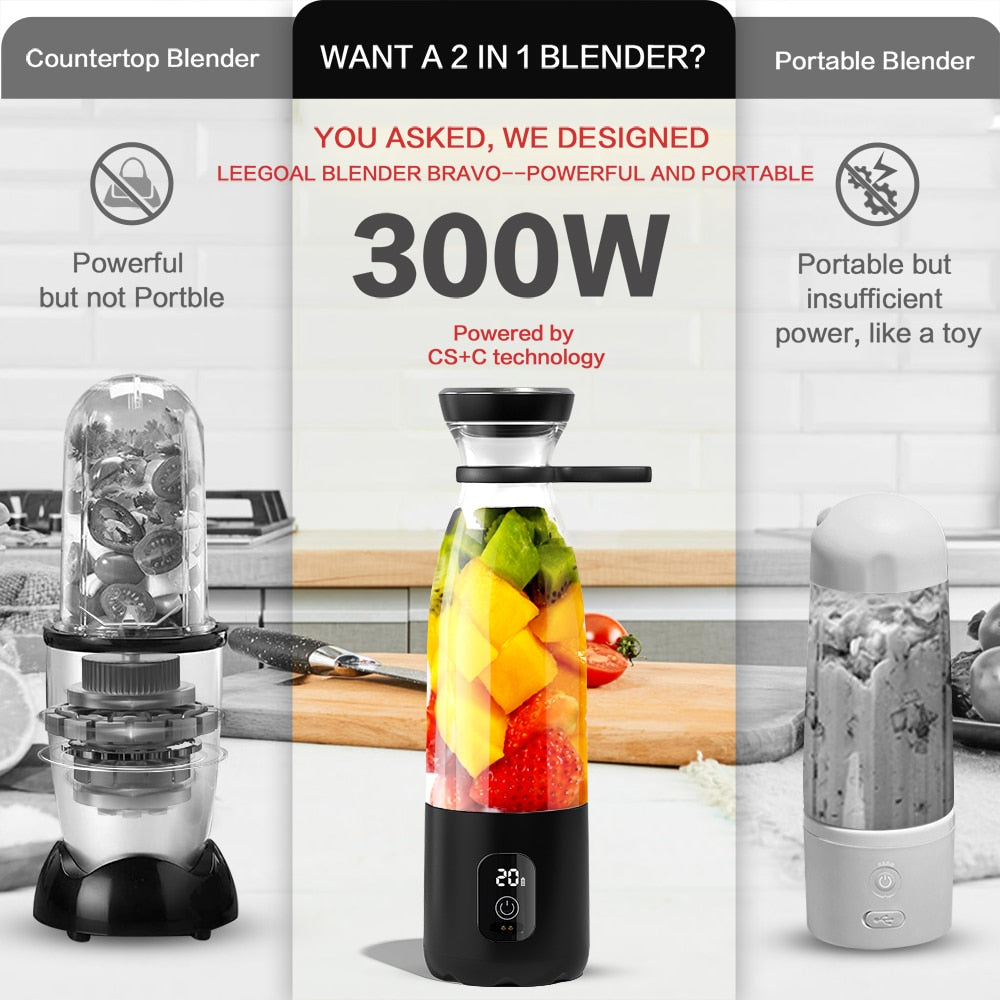 Portable Smoothie Blender - KitchenGadgets